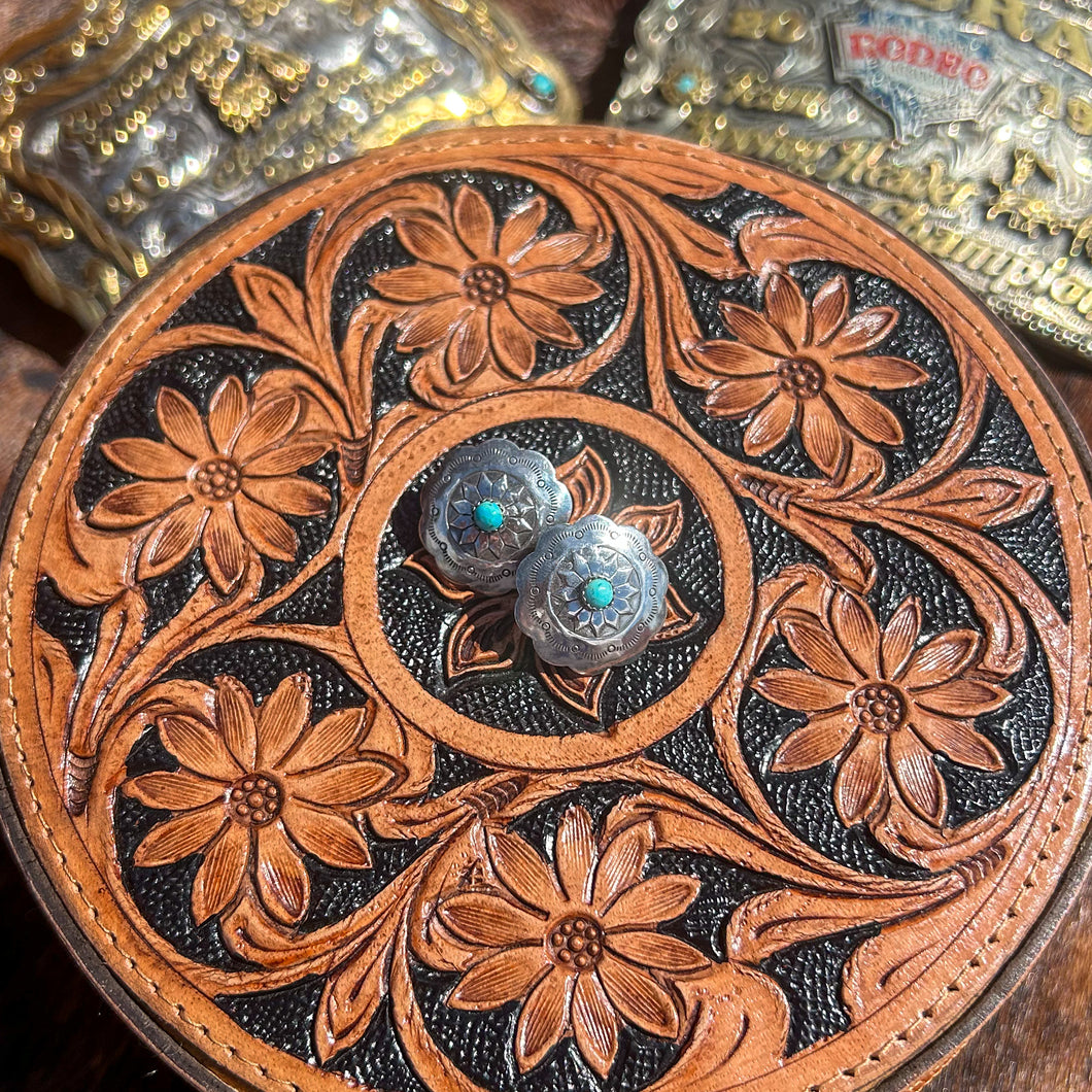 Turquoise Concho Studs