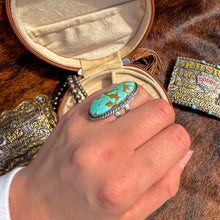 Load image into Gallery viewer, Number 8 Turquoise Ring - Size 8
