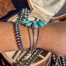 Load image into Gallery viewer, Turquoise Statement Cuff
