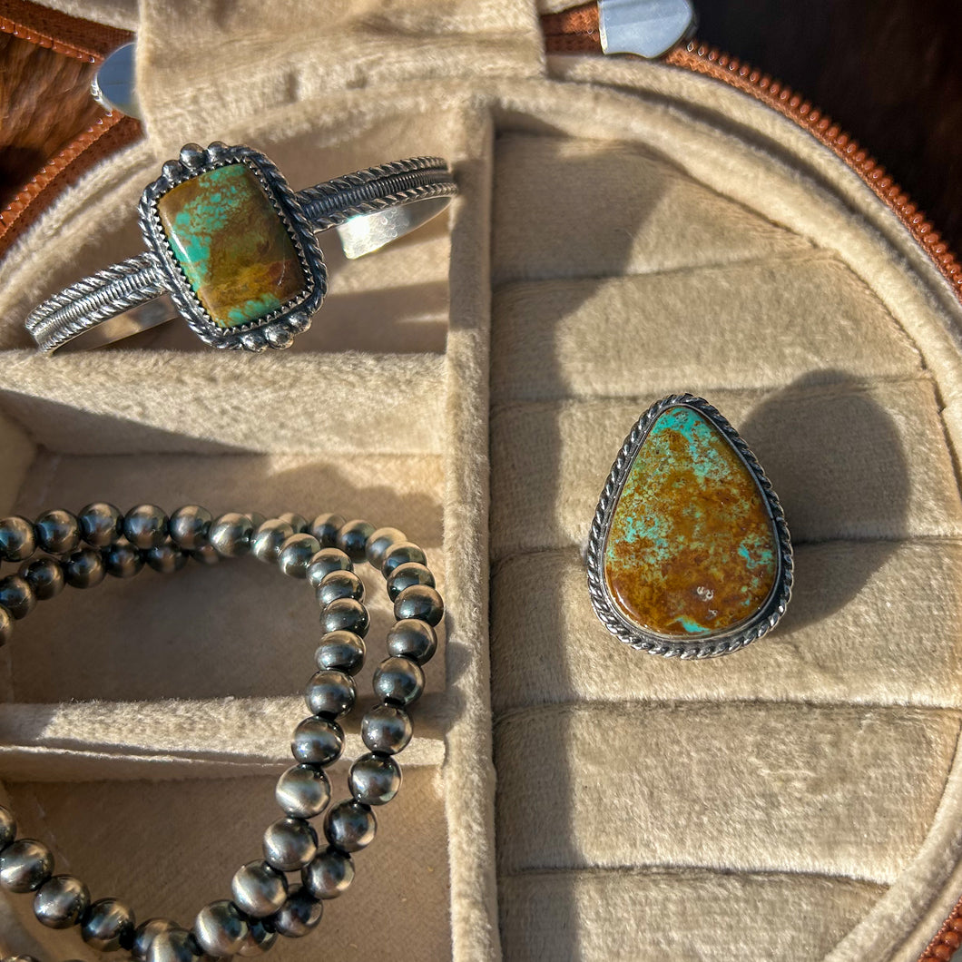 Kingman Turquoise Cuff
