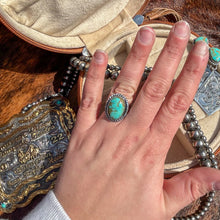 Load image into Gallery viewer, Number 8 Turquoise Ring - Size 8
