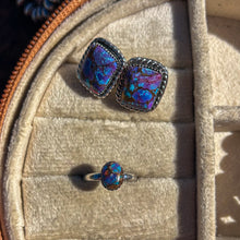 Load image into Gallery viewer, Purple Mohave Studs
