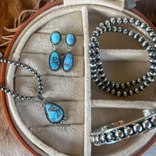 Load image into Gallery viewer, Golden Hills 2-Stone Dangles

