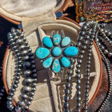 Load image into Gallery viewer, Turquoise Statement Cuff
