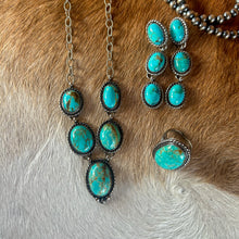 Load image into Gallery viewer, Kingman 3-Stone Dangles
