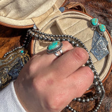 Load image into Gallery viewer, Number 8 Turquoise Ring - Size 8
