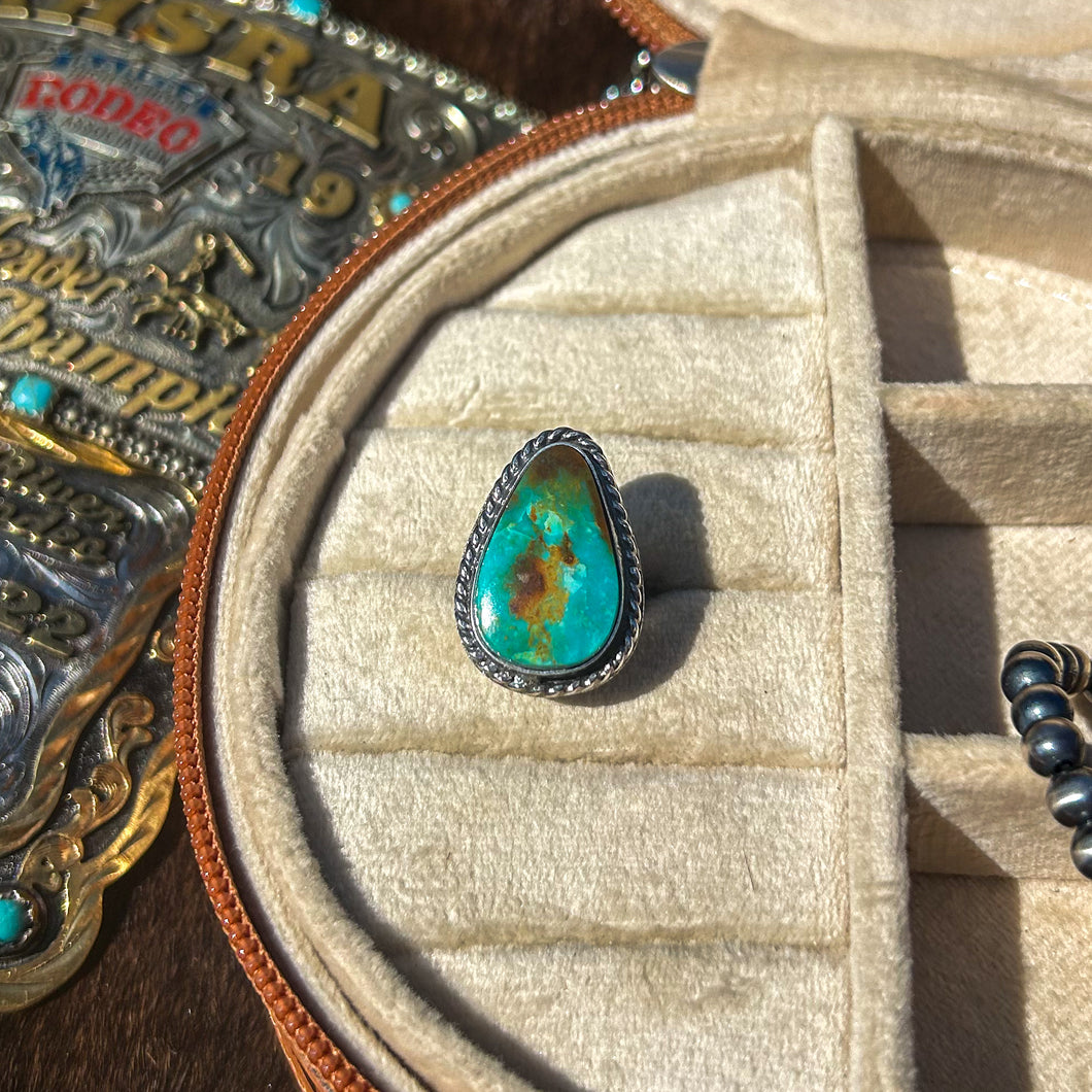 Kingman Turquoise Ring - Size 6