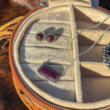 Load image into Gallery viewer, Purple Spiny Studs
