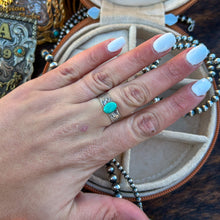 Load image into Gallery viewer, Engraved Band Kingman Ring - Size 8
